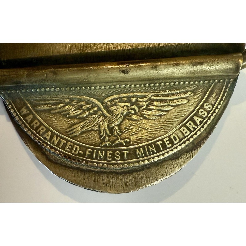 Vintage Fairchild Pony Post‎ Belt Buckle Solid Minted Brass USA Western - Picture 9 of 10